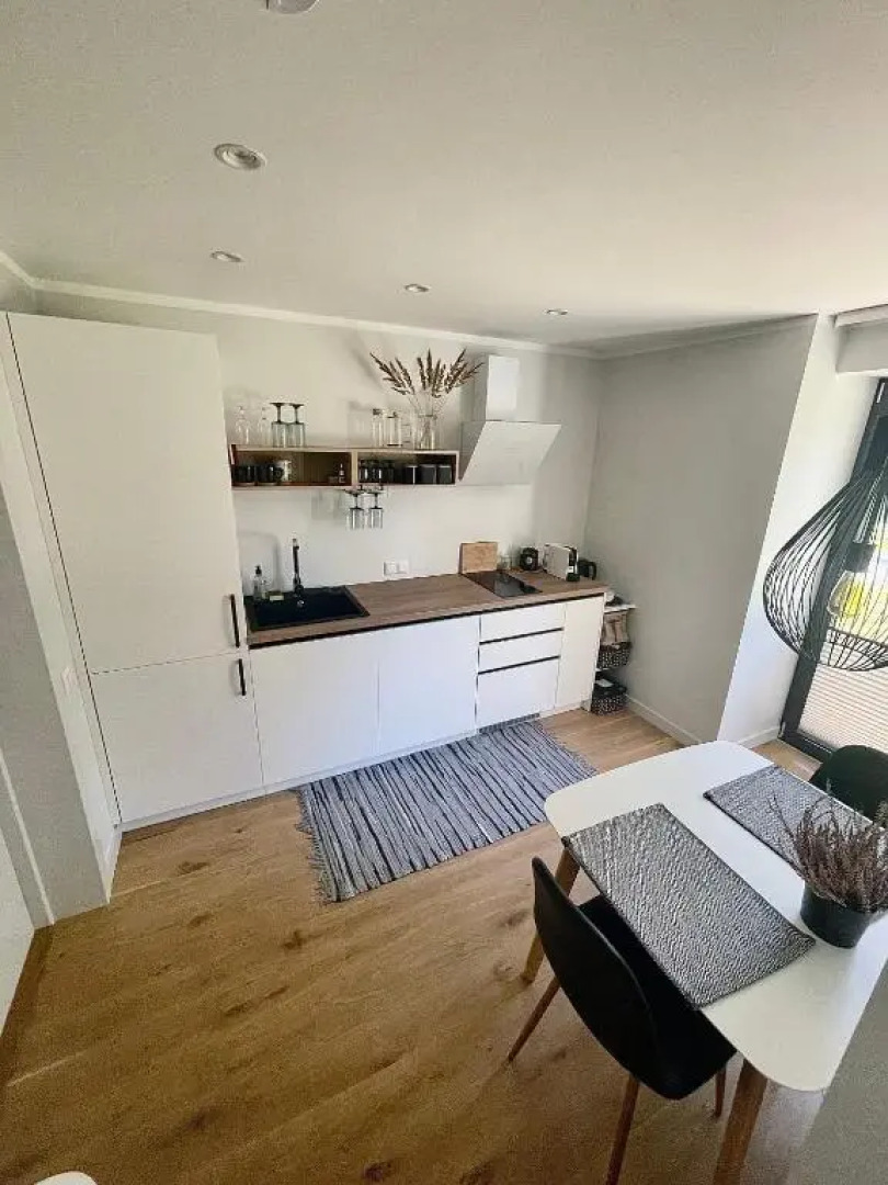 Divas Laivas apartments with a terrace