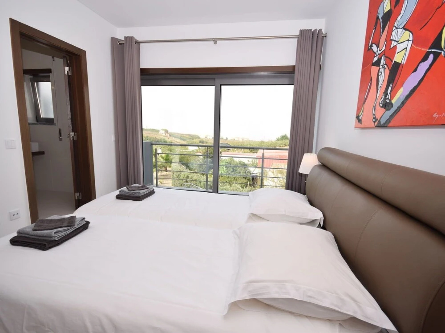 Modern villa with private pool just 400m from the sea