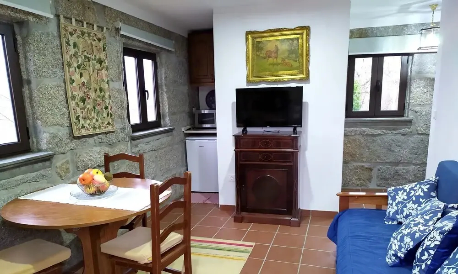 House with One Bedroom in Fornos, with Wonderful Mountain View, Shared Pool, Furnished Balcony