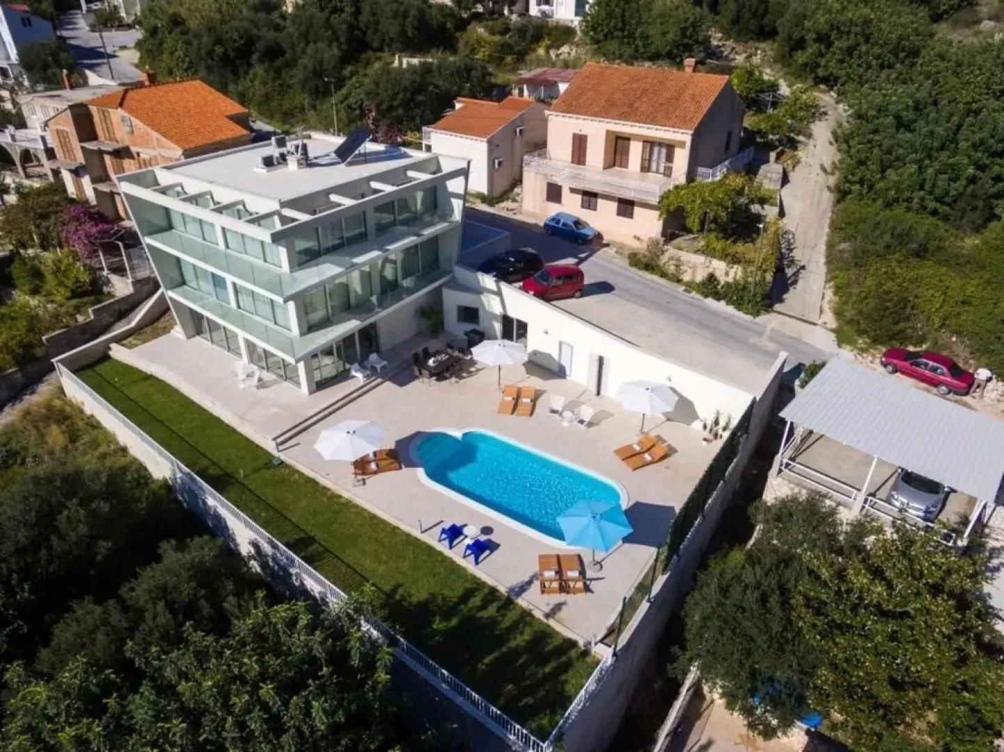 Villa Dupcic - Five-bedroom Villa With Private Pool and Sea View ID Direct Booker 961