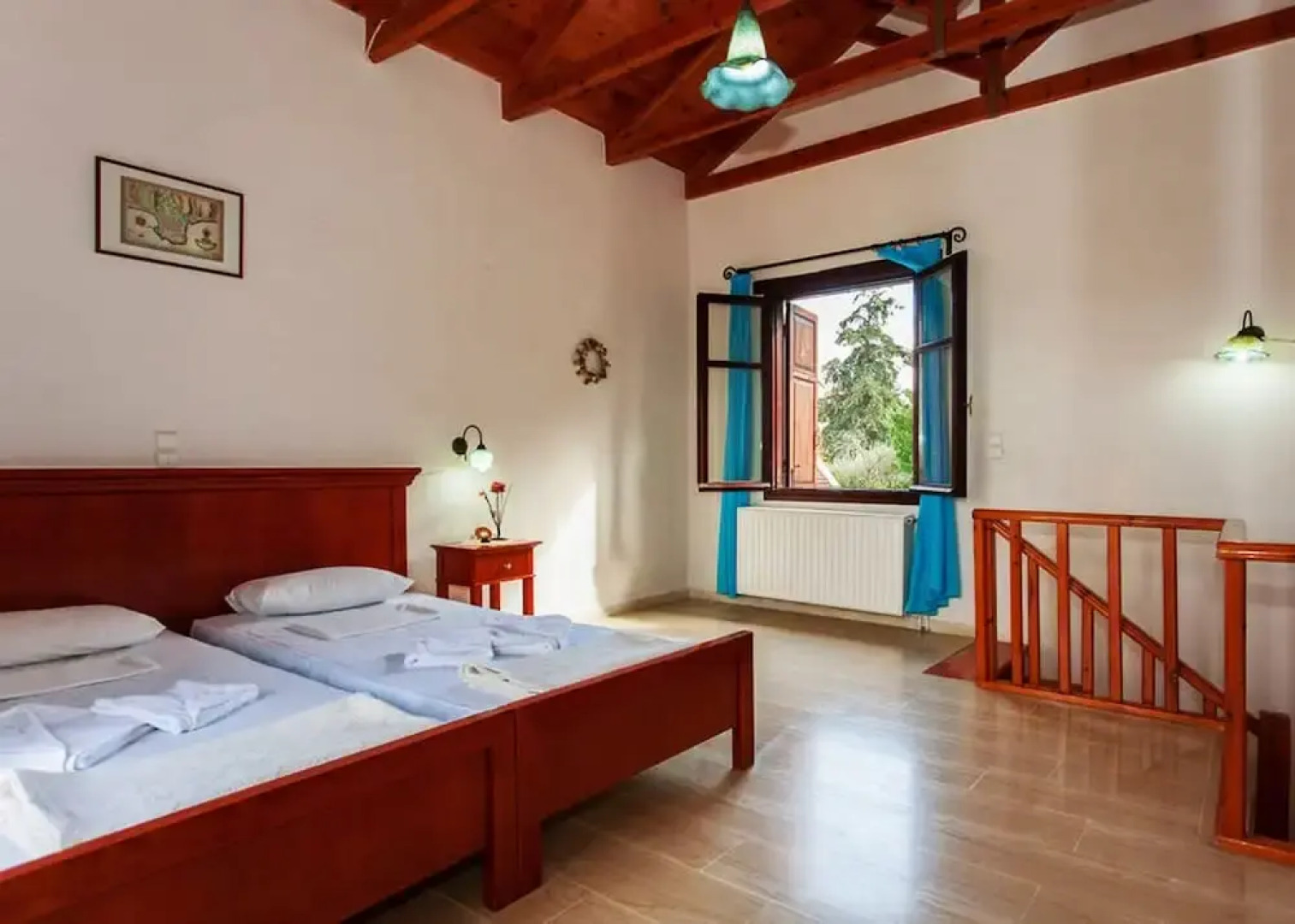 Crete Holiday Rental Small Village Close to Beaches -sharing a Large Pool