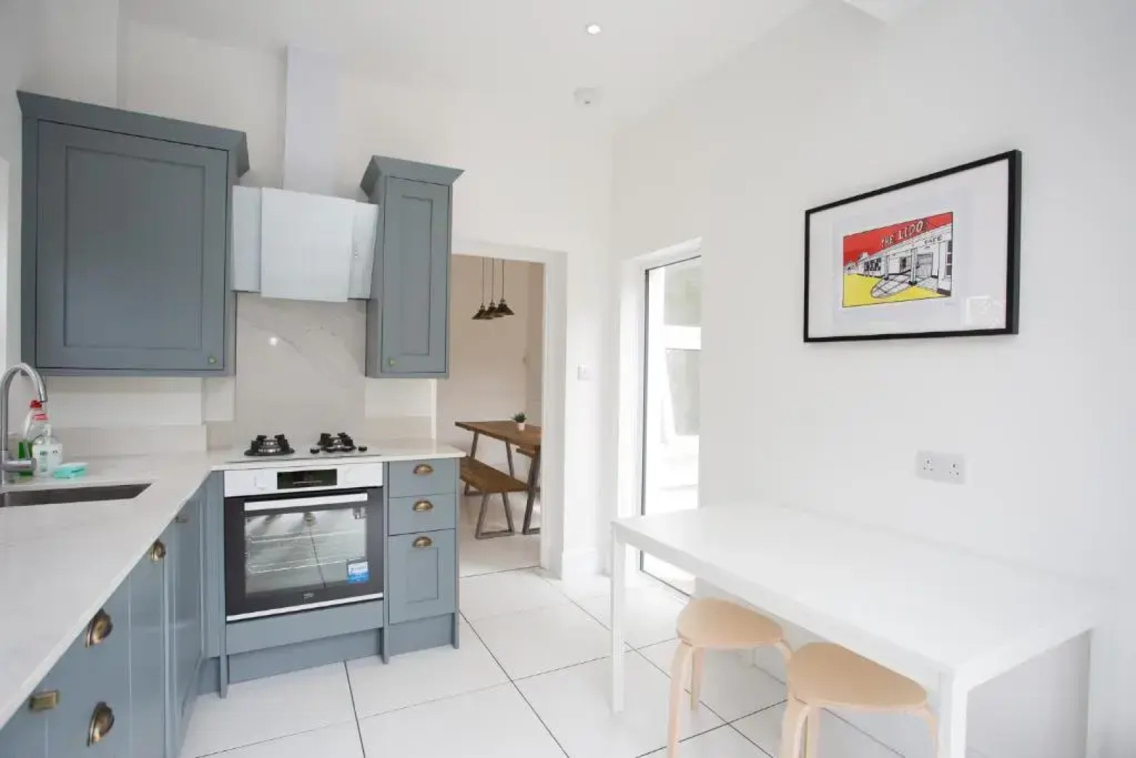 Elegant York House - on a beach road, sleeps 12, with sea views