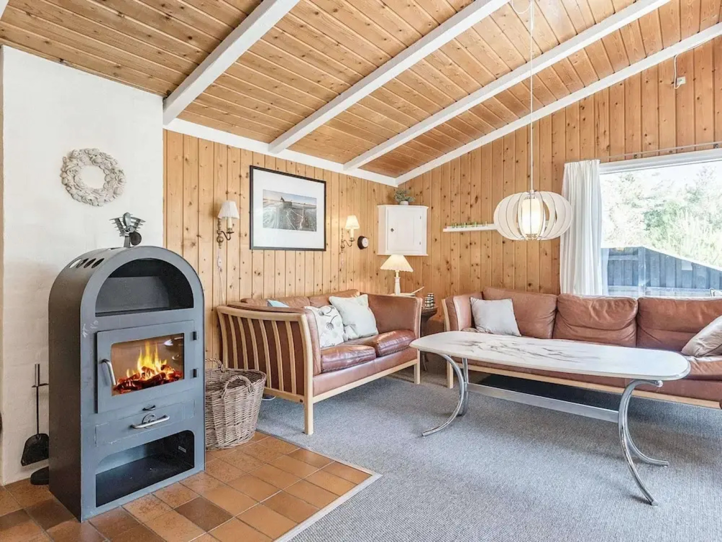 Sun-kissed Holiday Home in BlÃ¥vand near Sea