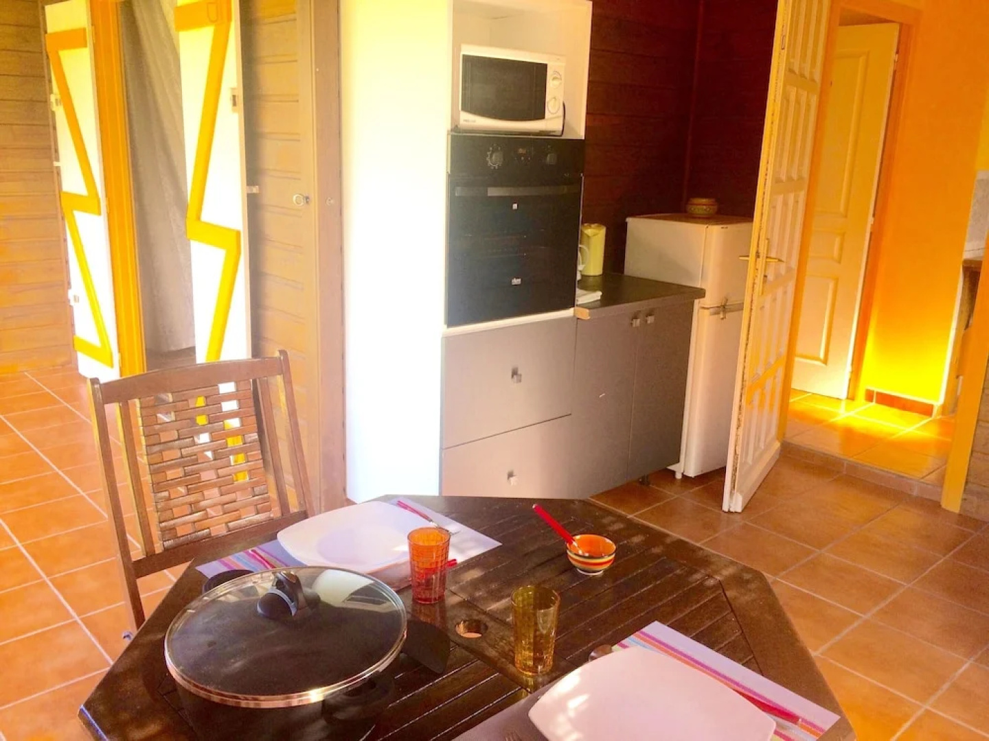 Bungalow With one Bedroom in Le Moule, With Wonderful sea View, Pool A