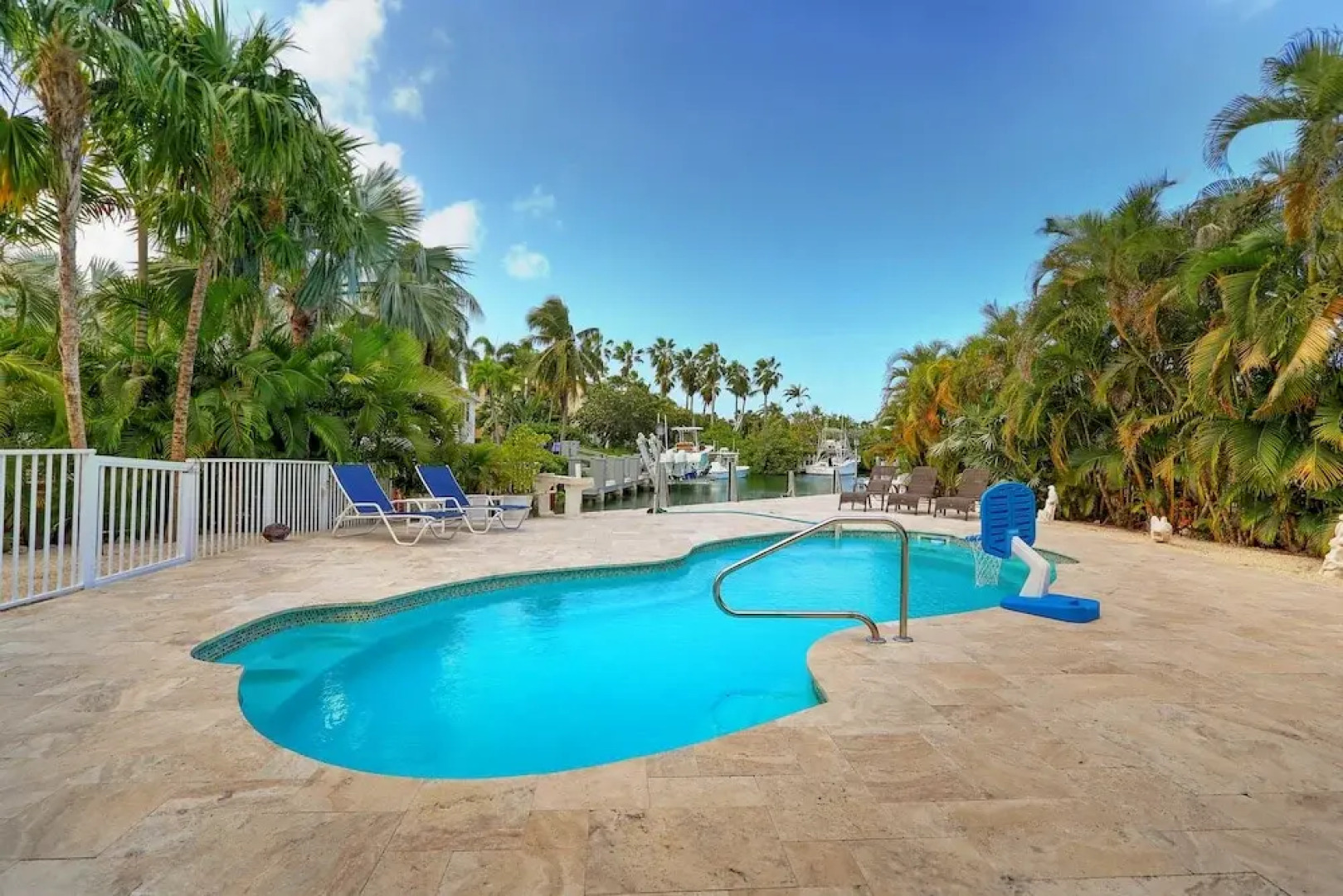 Waterfront Luxury Home With Pool And Boat Dock 3 Bedroom Home by RedAwning