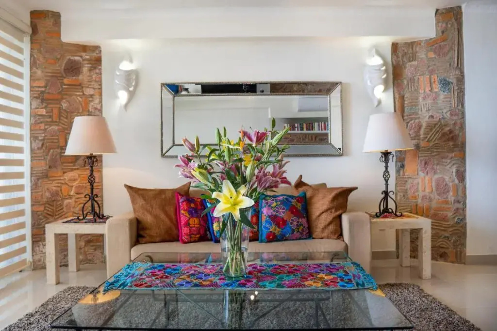 Ocean Front Condo with Pool Sleeps 7 Adults-Quinta del Mar 203