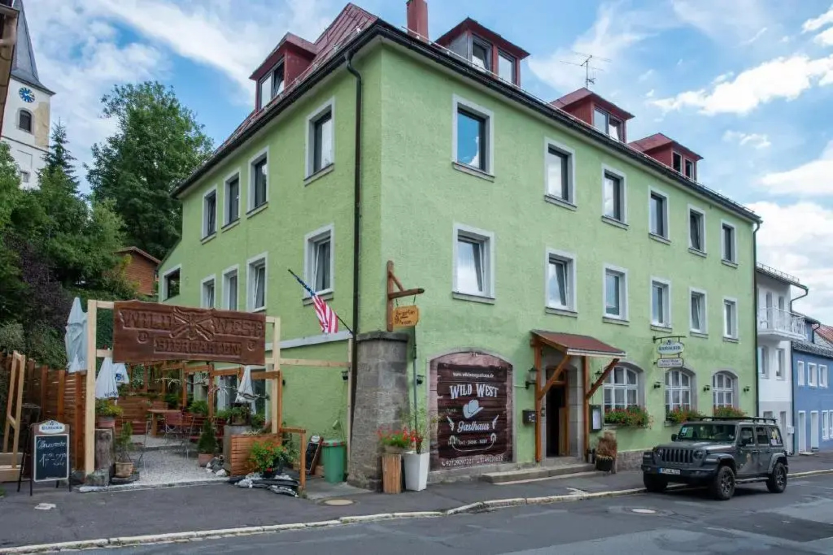 Das kleine Landhotel (im Fichtelgebirge)