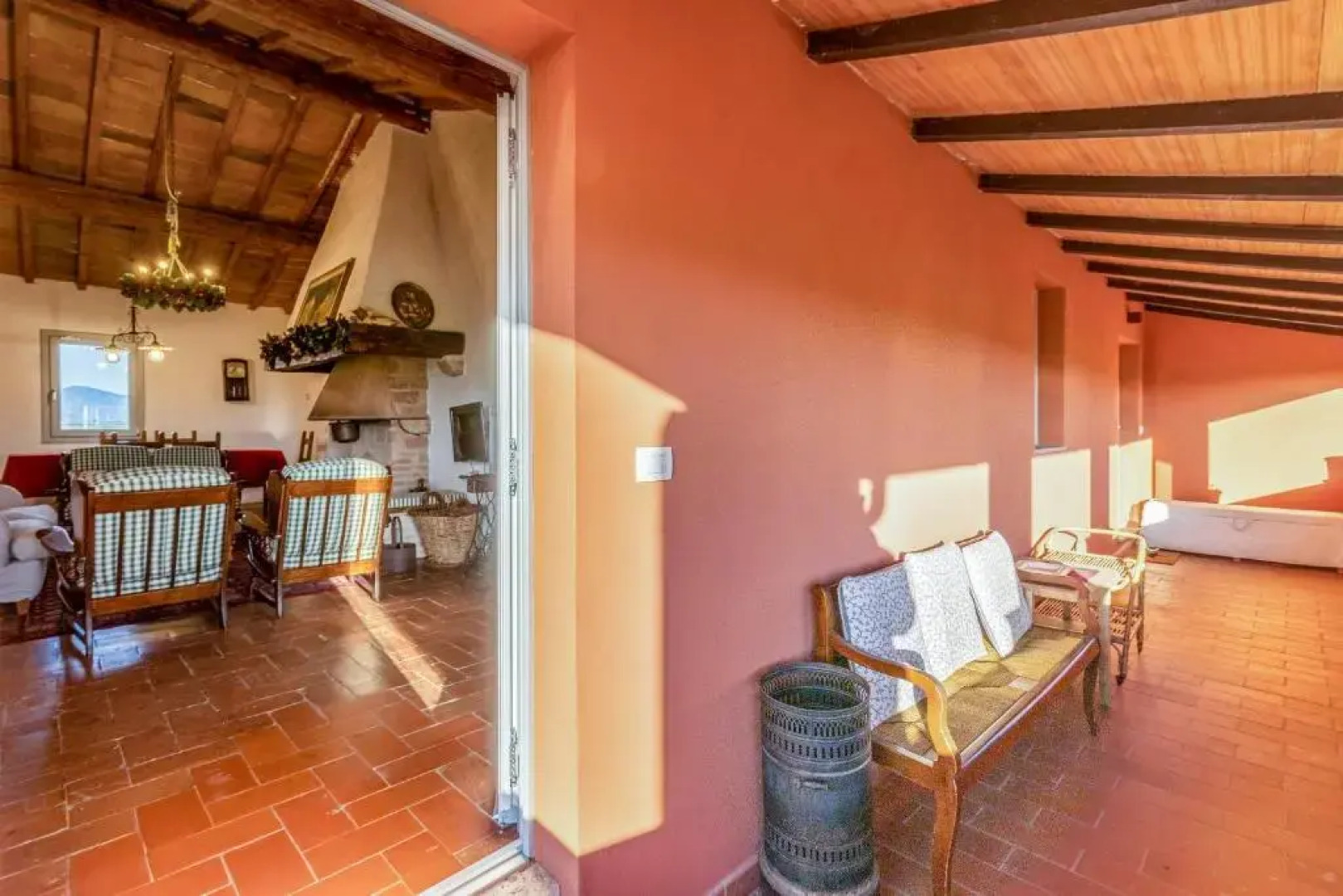 Casolare Clara with a beautiful Bio-Lake