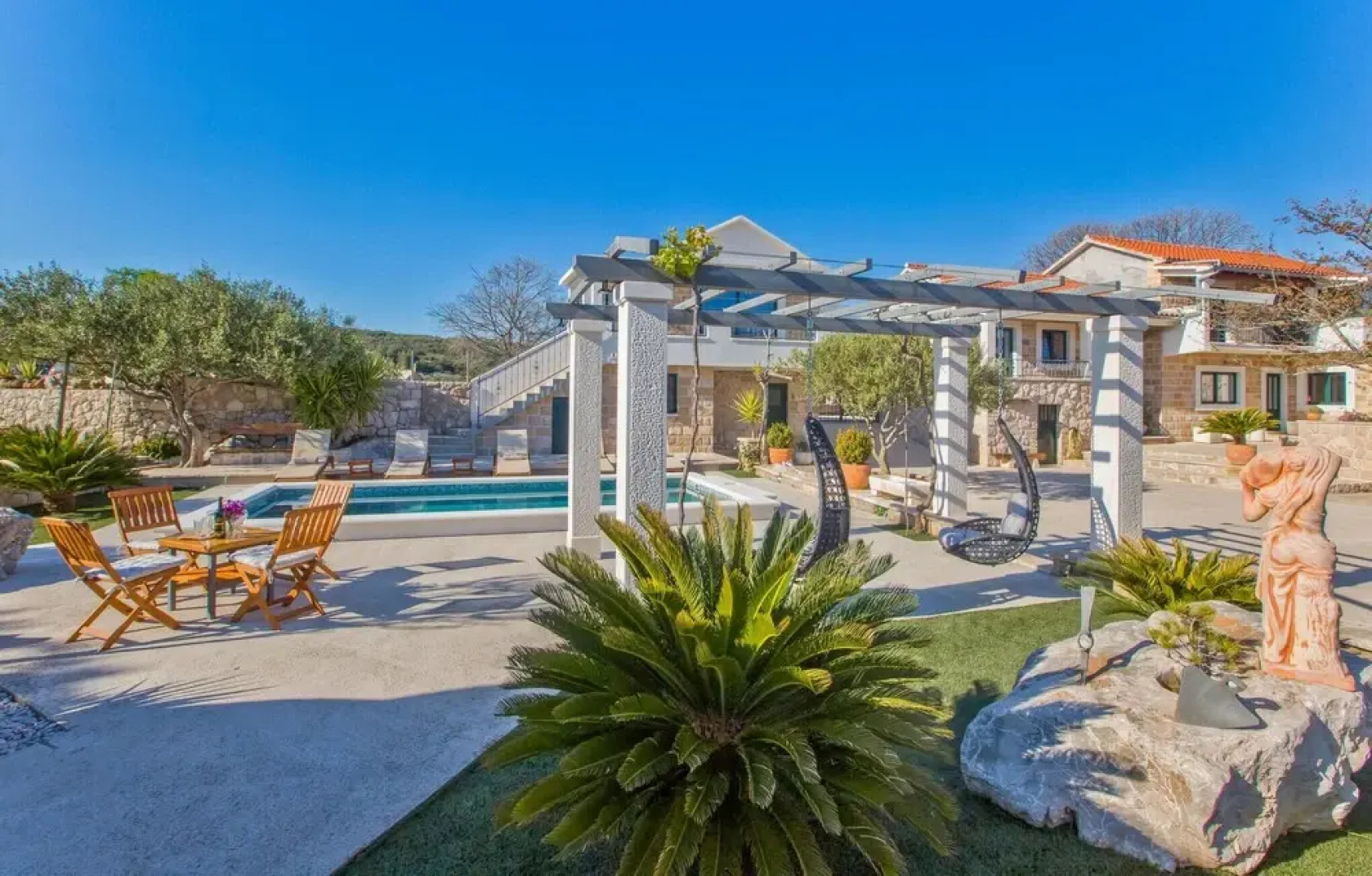 Awesome Home in Bogomolje With Outdoor Swimming Pool, Wifi and 3 Bedrooms