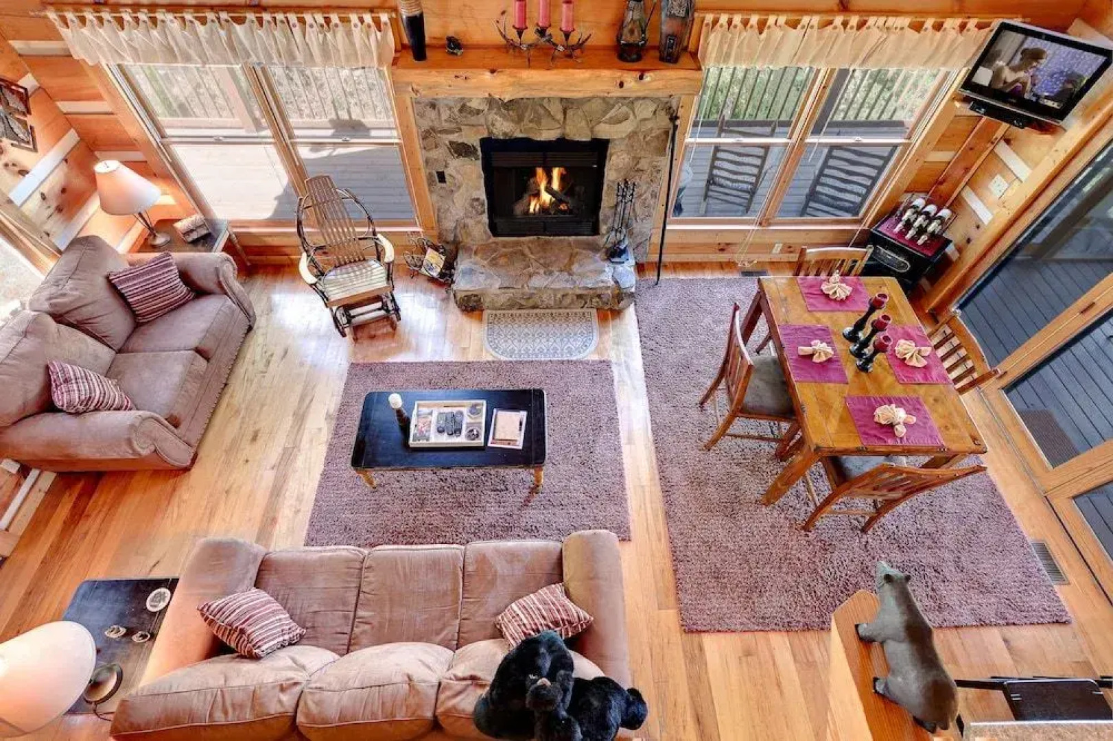 Mountain Valley View by RedAwning