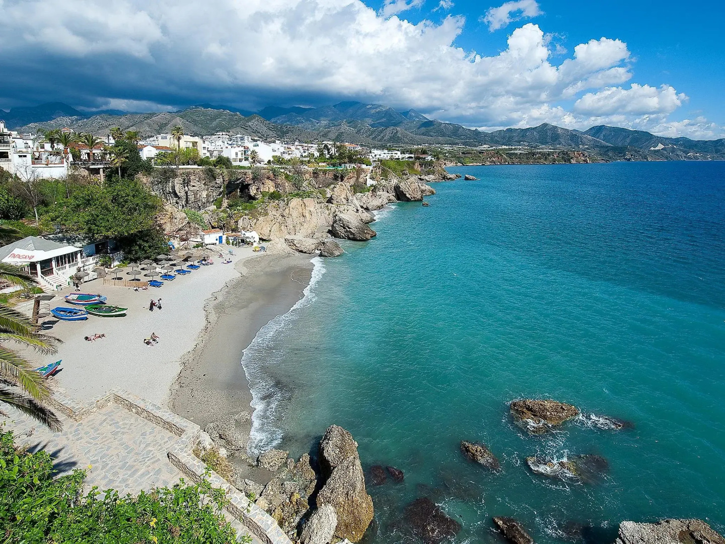 Apartment Magnificent front seaview, Torrox