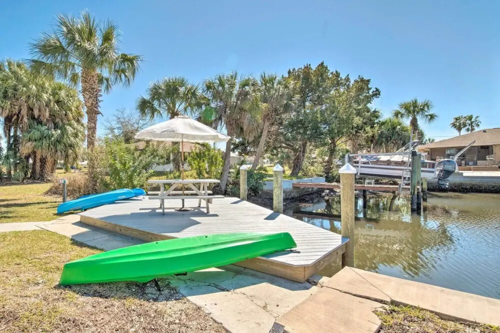 Waterfront Home on Canal w/ Private Dock & Kayaks