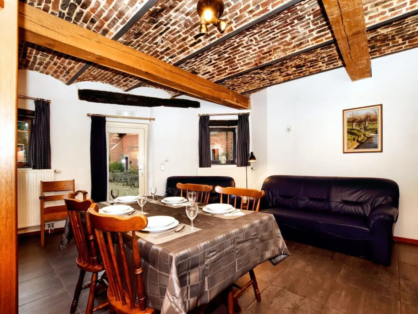 Nice Apartments in a Monumental Square Farm