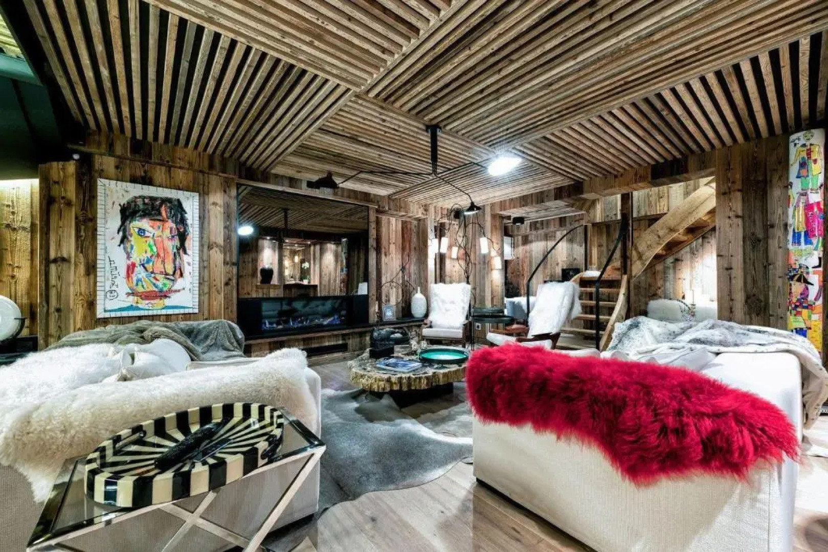 Nice view and only the rush of the river below to lull you to sleep