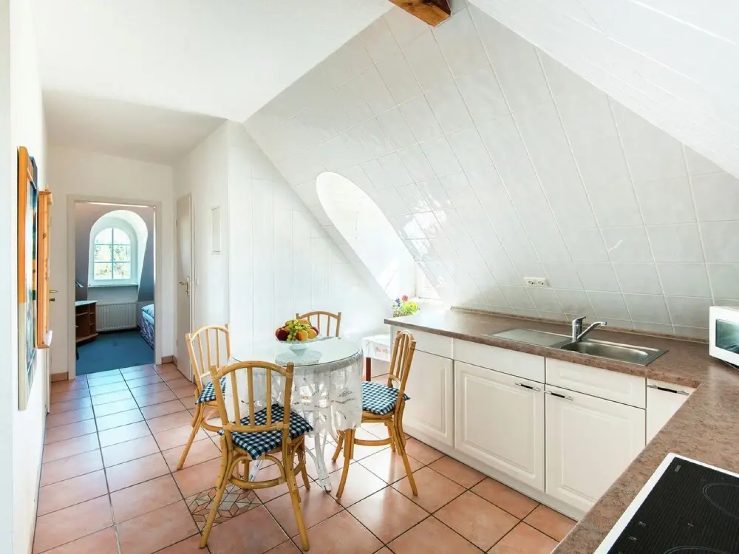 Hilltop Apartment in Wischuer near Forest