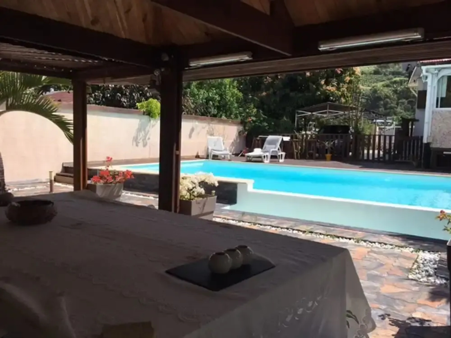 Villa With 2 Bedrooms in Saint Joseph Vincendo, With Private Pool, Enc