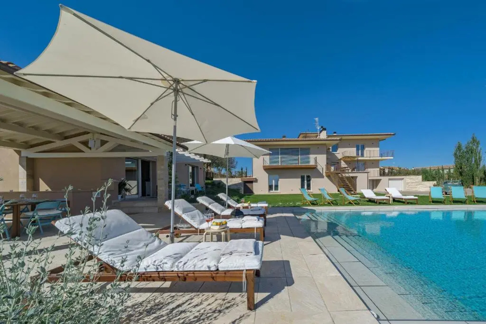 Villa Spaccasole su Cortona