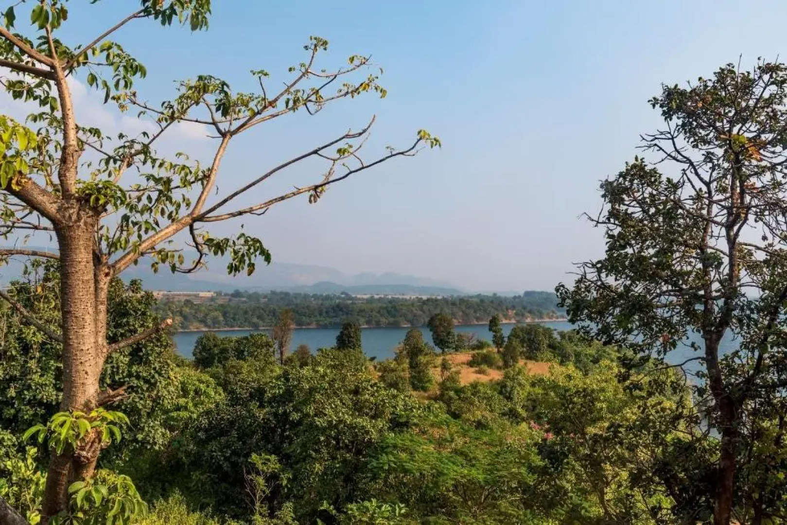 SaffronStays Anantham, Kamshet - pet-friendly lakefront villa with a huge verandah