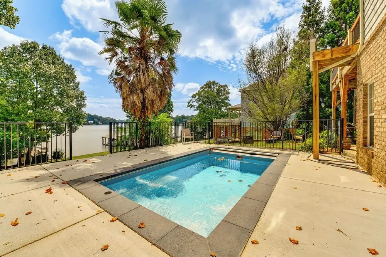 Waterfront Sherrills Ford Home w/ Pool & Boat Dock