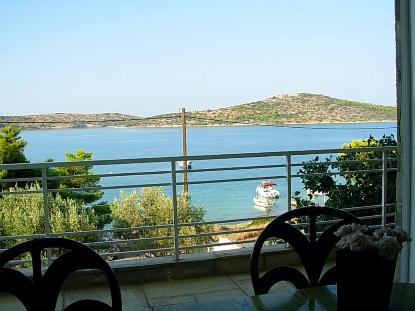 House With 3 Bedrooms in Steno, Ile de Salamine, With Wonderful sea View and Enclosed Garden - 20 m From the Beach