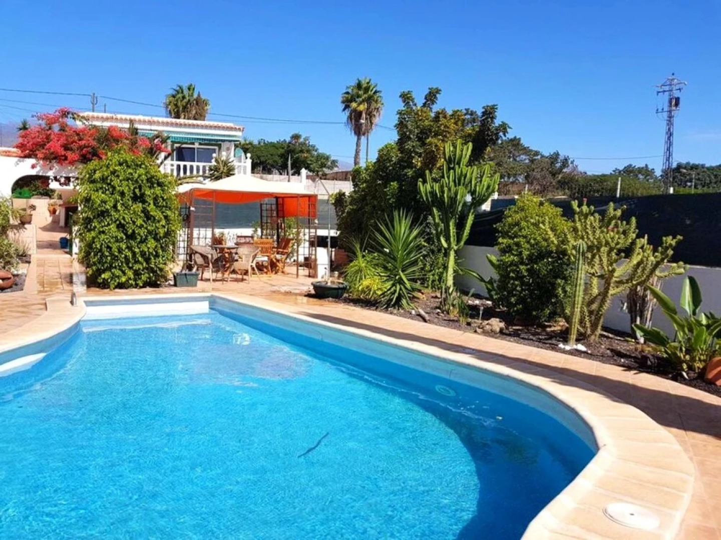 Villa with 3 Bedrooms in Oroteanda Baja, with Wonderful Sea View, Private Pool, Enclosed Garden