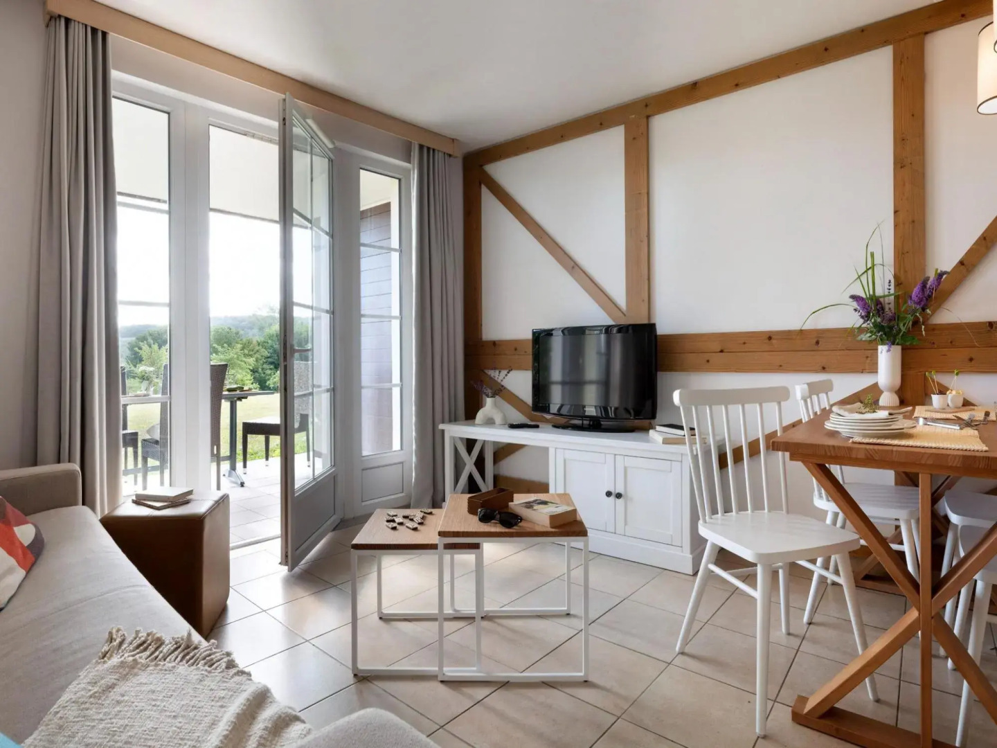 Apartment in Residence & Spa With Common Pool and Sauna, Houlgate