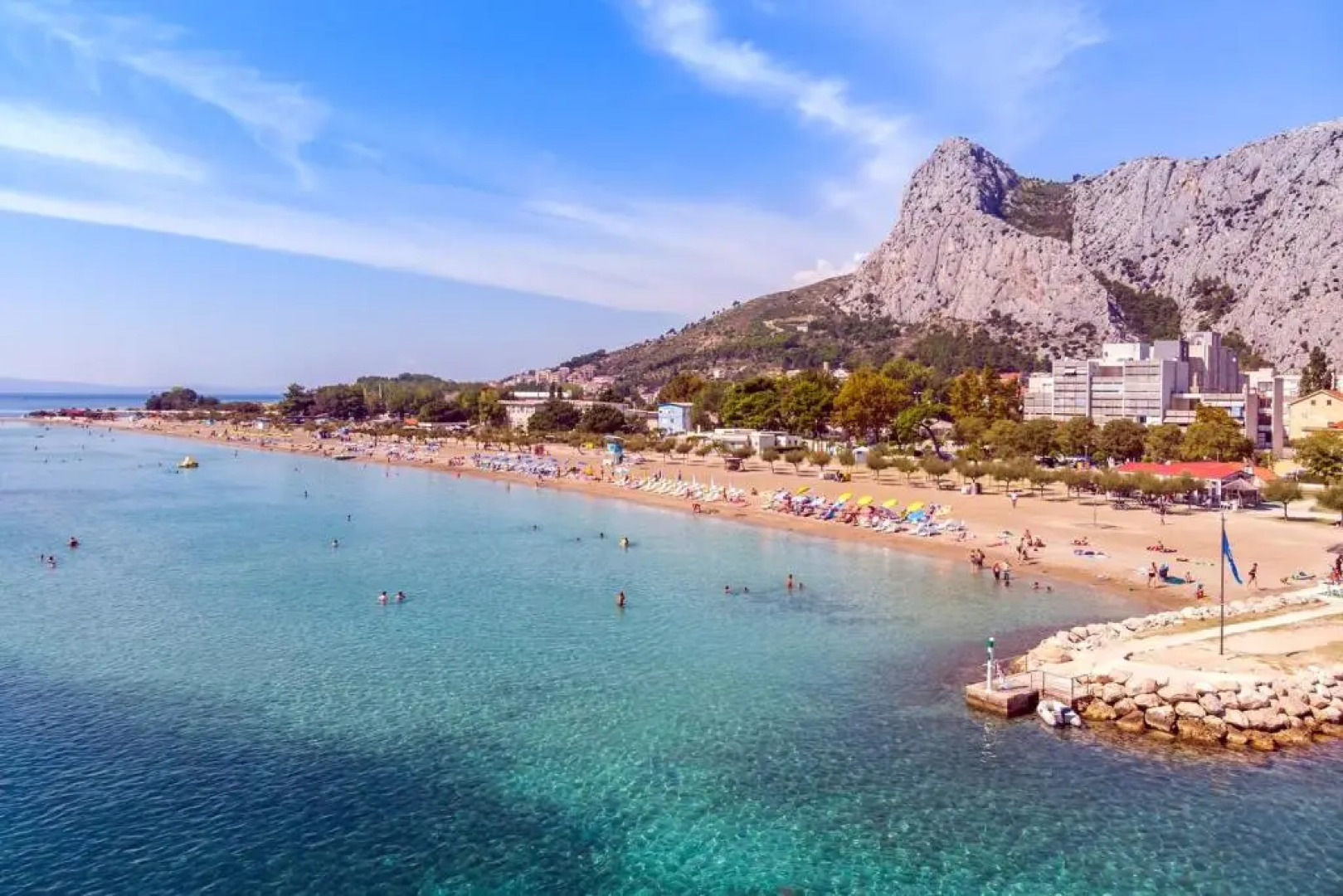 Luxury, seafront Villa IVAN with heated pool only 100m from beach