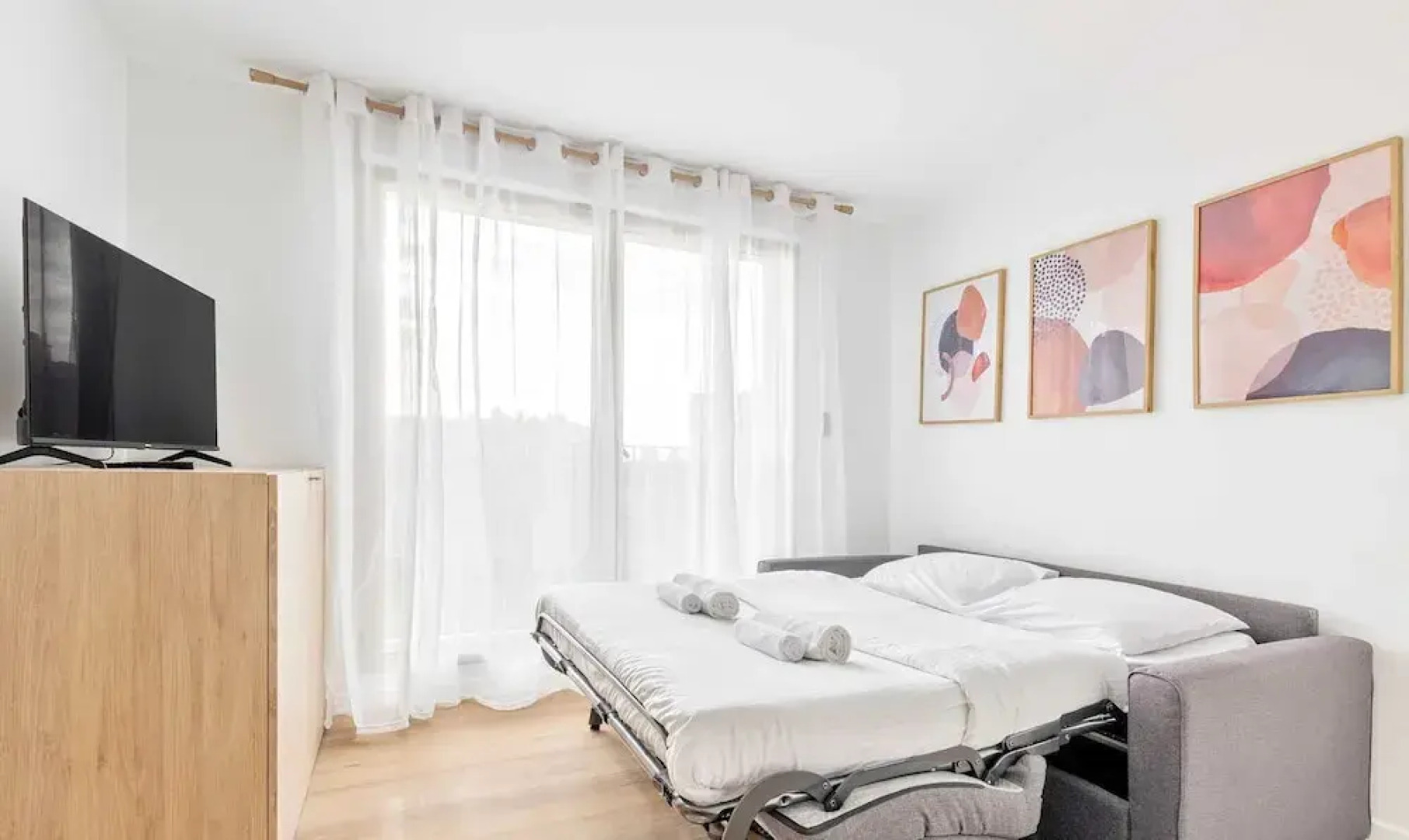 Bright apt With Balcony -6p-proche Disney/paris