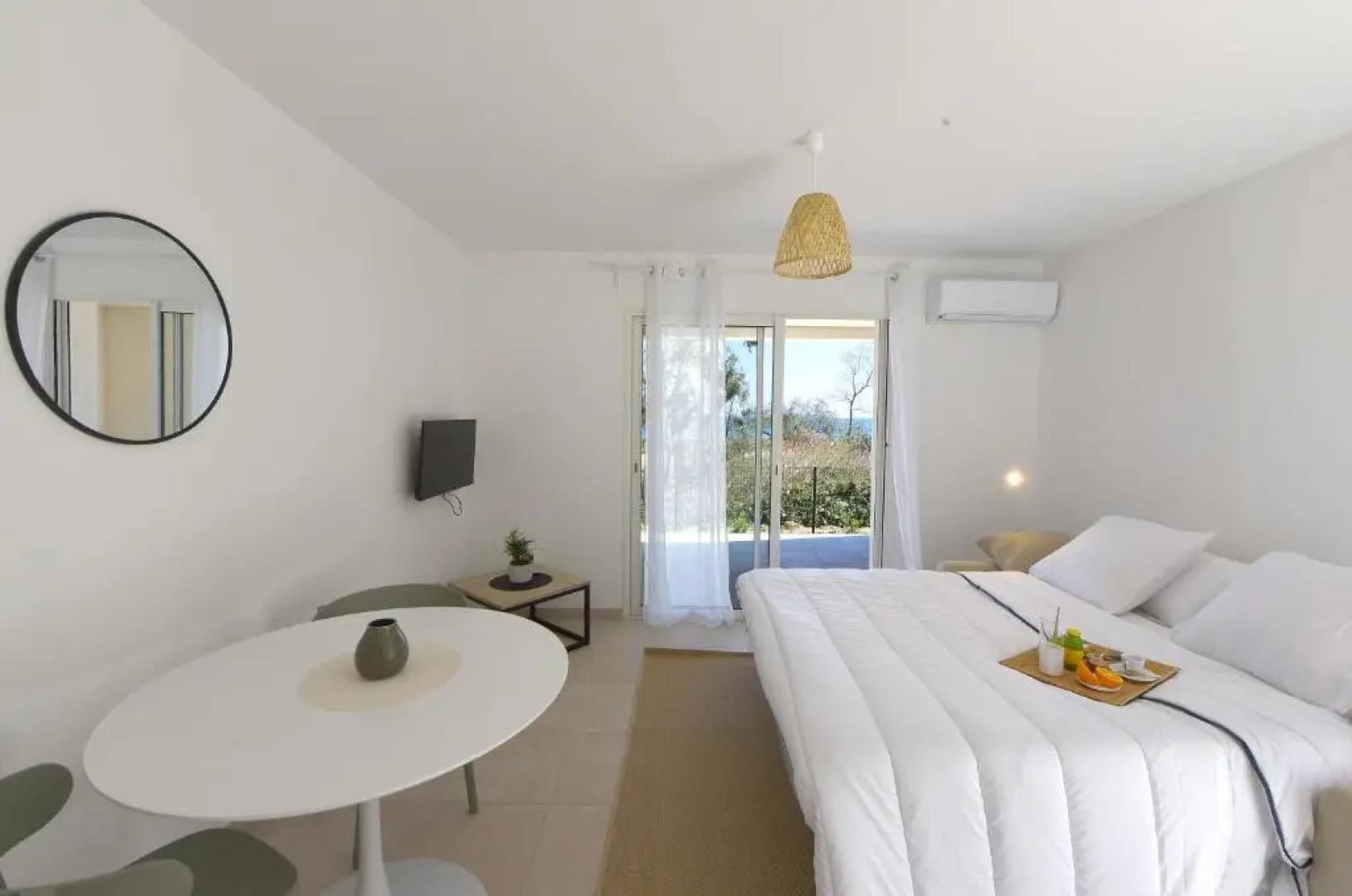 Residence Marina di Bravone - appartement 2 personnes Vue Mer 1er etage N116