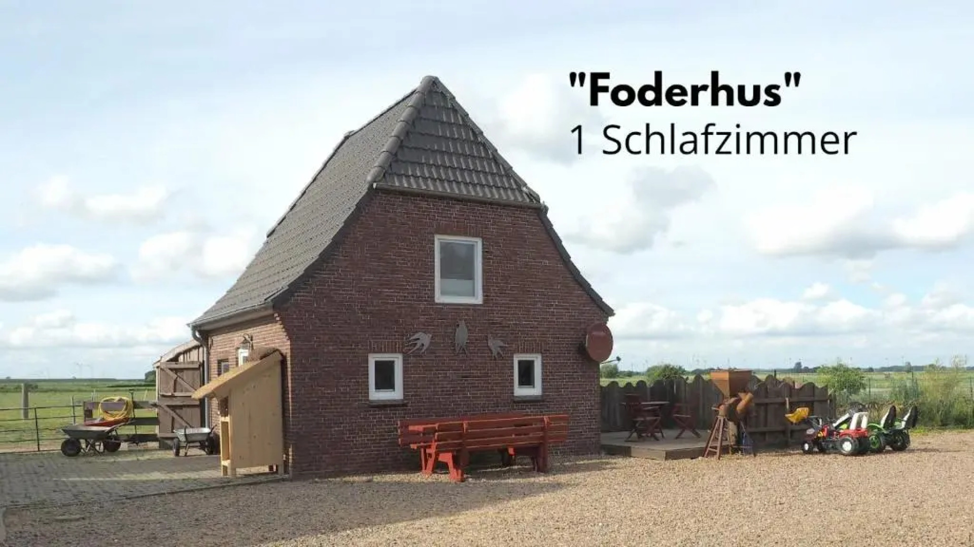Ferienhof und Reittherapie Deichwind - Nordfriesland - 2 Häuser