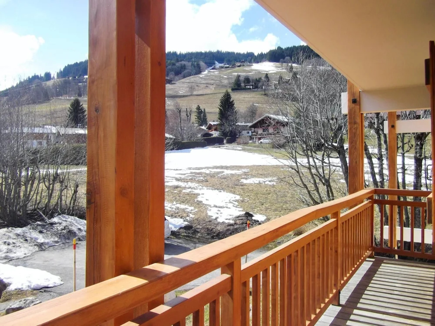 Apartment With one Bedroom in Megeve, With Wonderful Mountain View and