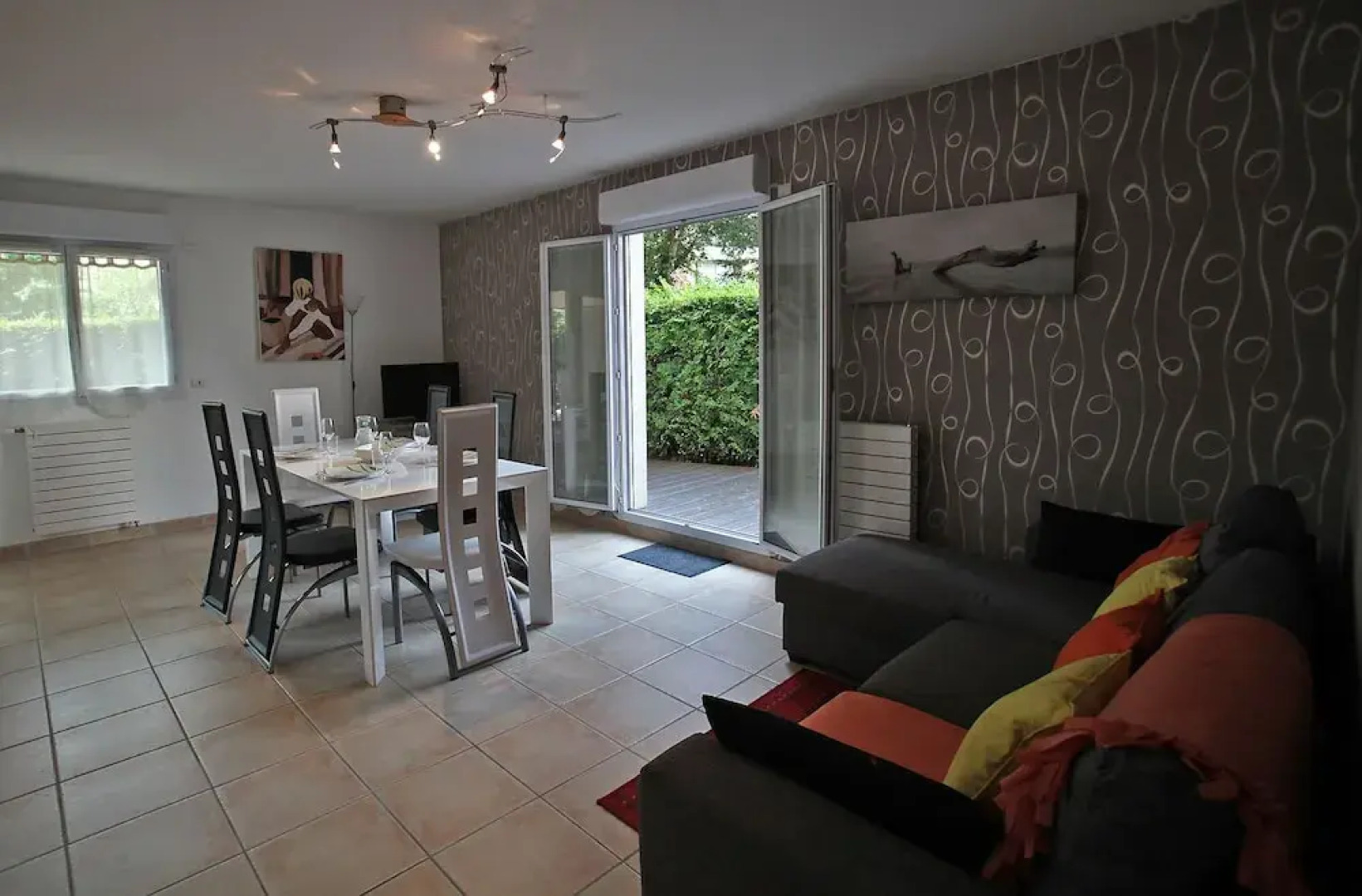 Annecy, A garden very close to the lake