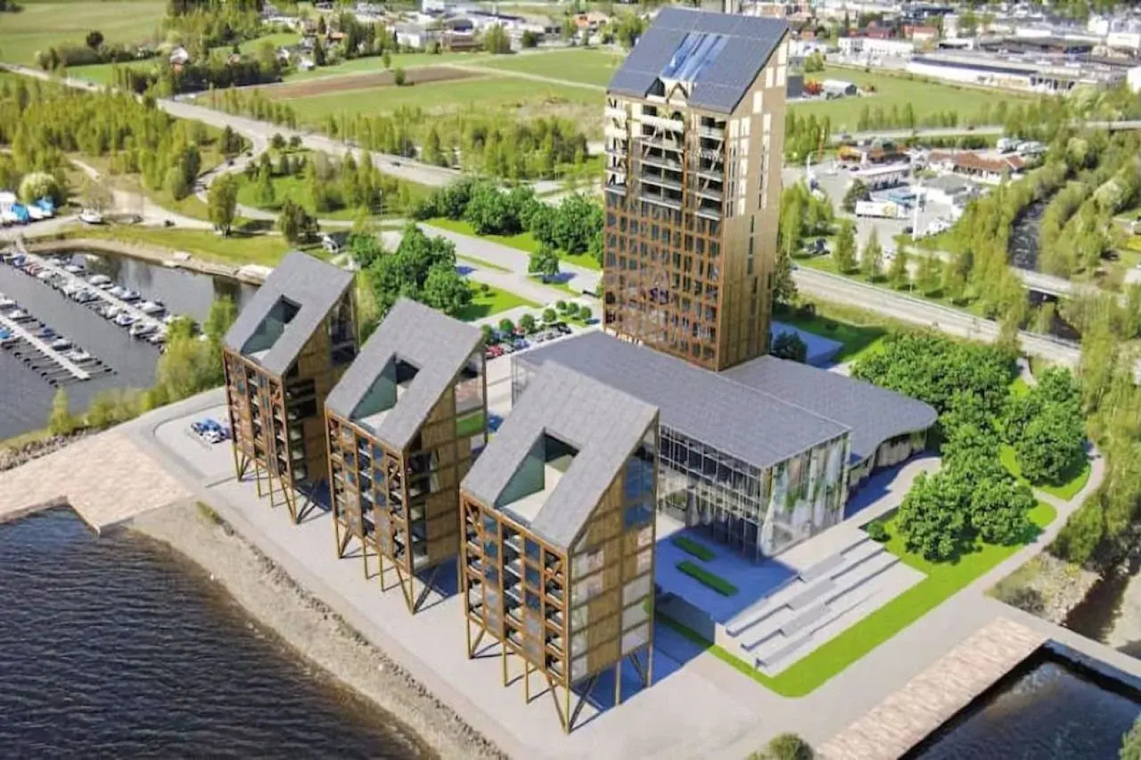 Wood Hotel by Frich's