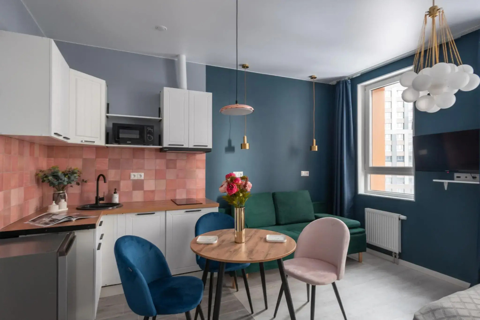 На квартире на микрорайоне Клубничное поле