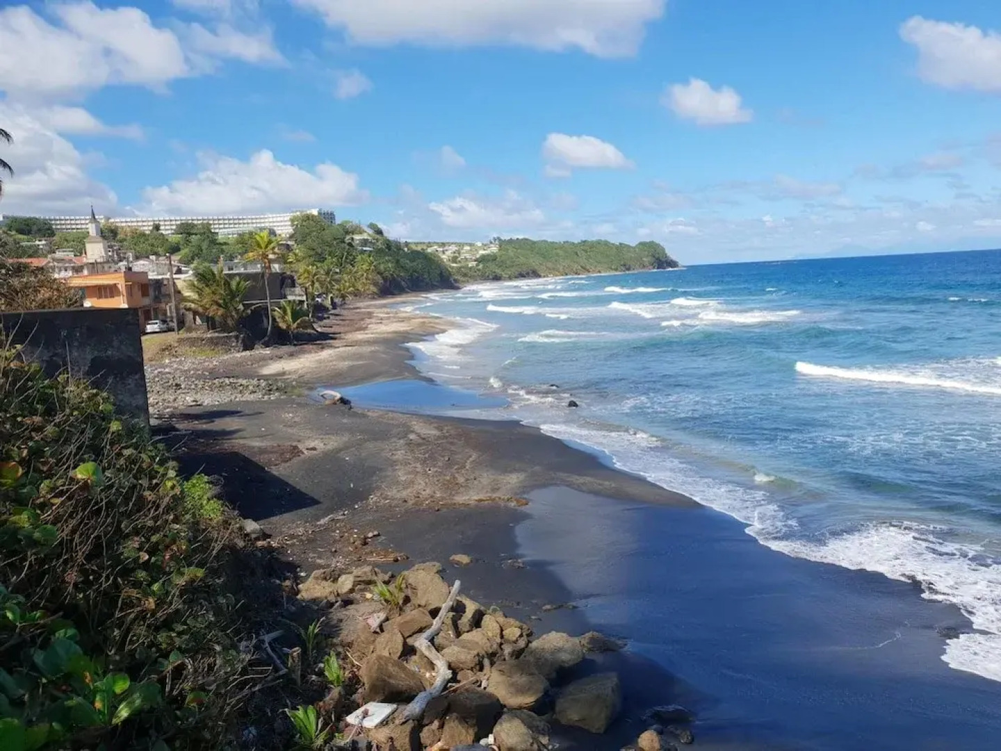 Apartment With 2 Bedrooms in Le Lorrain, With Wonderful sea View, Terr