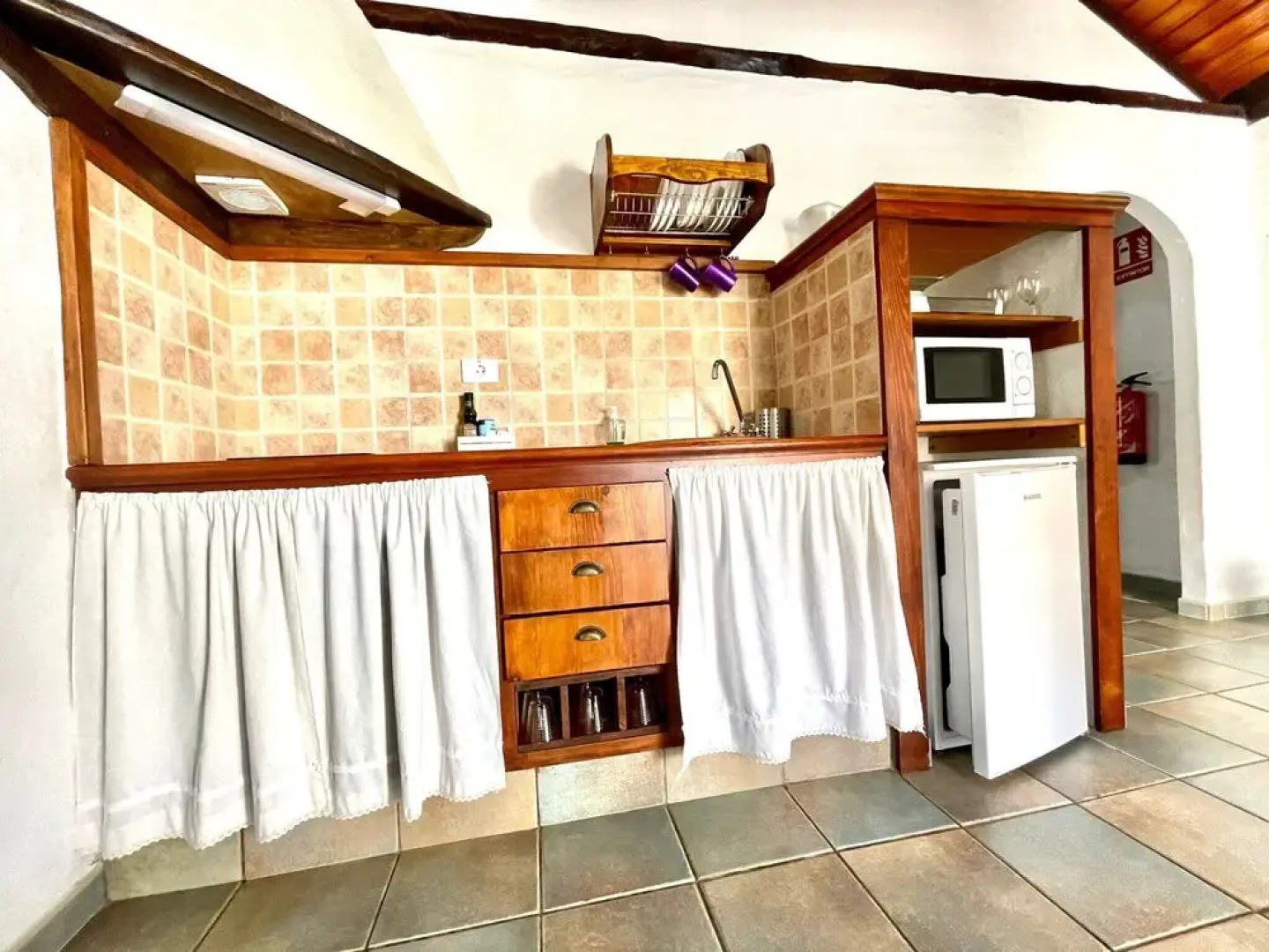 Bungalow 1 con Wifi A C BBQ Piscina en La Palma