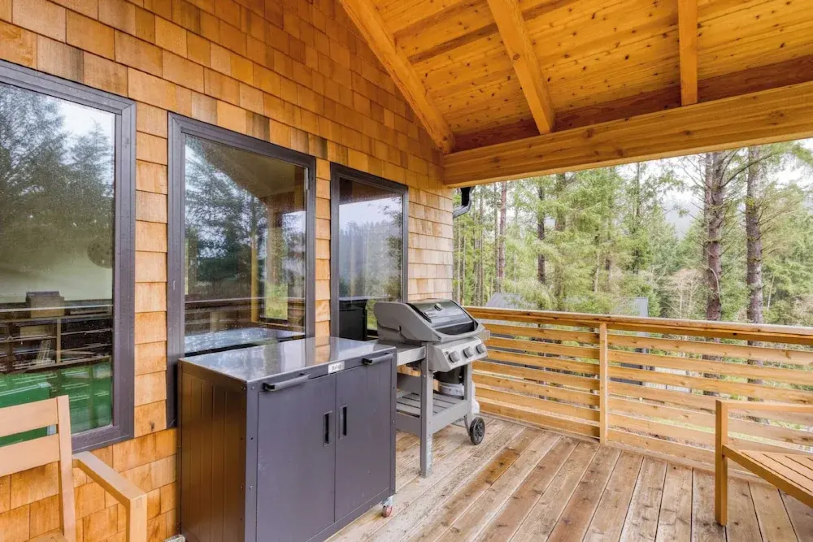 Rustic Arch Cape Getaway w/ Vibrant Interior Walk to the Beach Cape Wonder