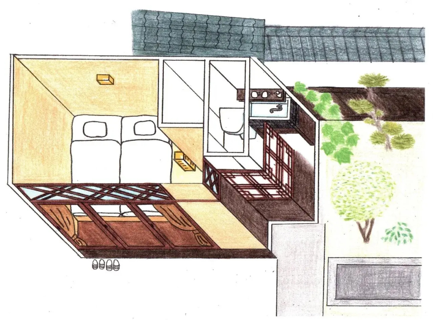 HARUYA Naramachi - Hostel