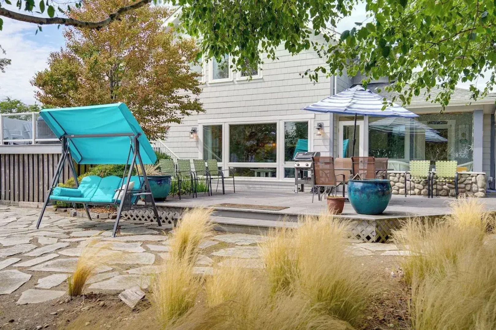 Steps to Beach: Home w/ Hot Tub in Oak Harbor!