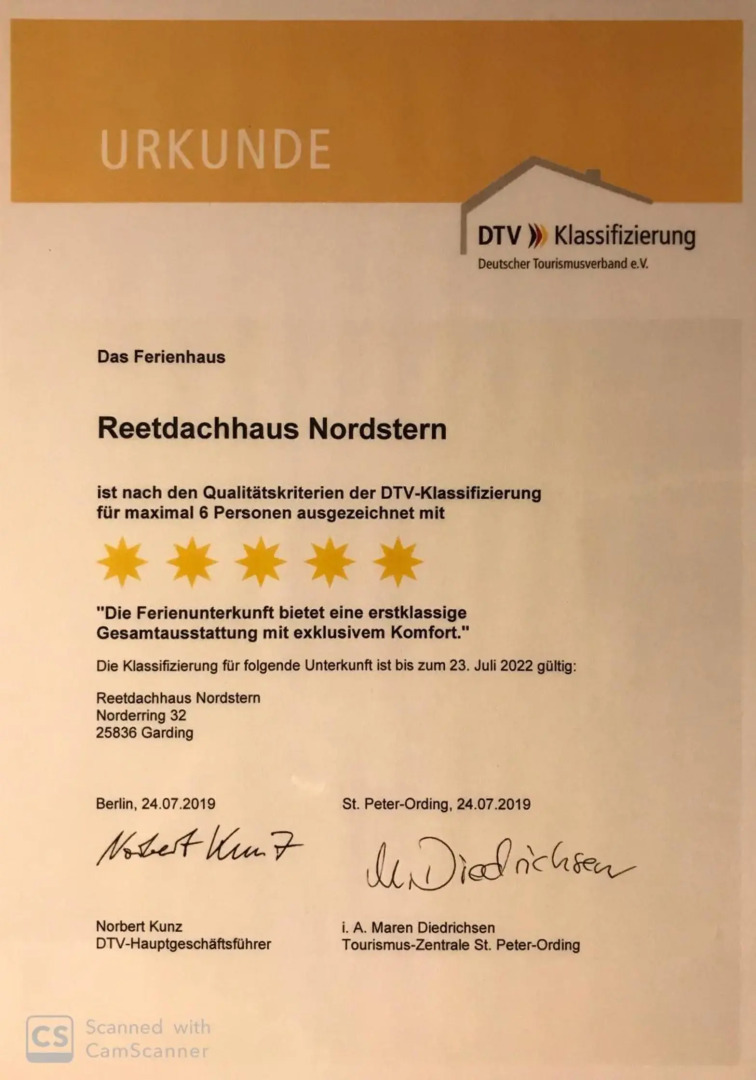 Reetdachhaus Nordstern