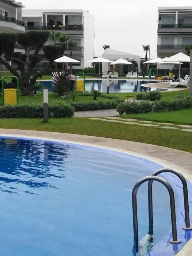 Apartment With 2 Bedrooms in Casablanca, With Wonderful sea View, Pool