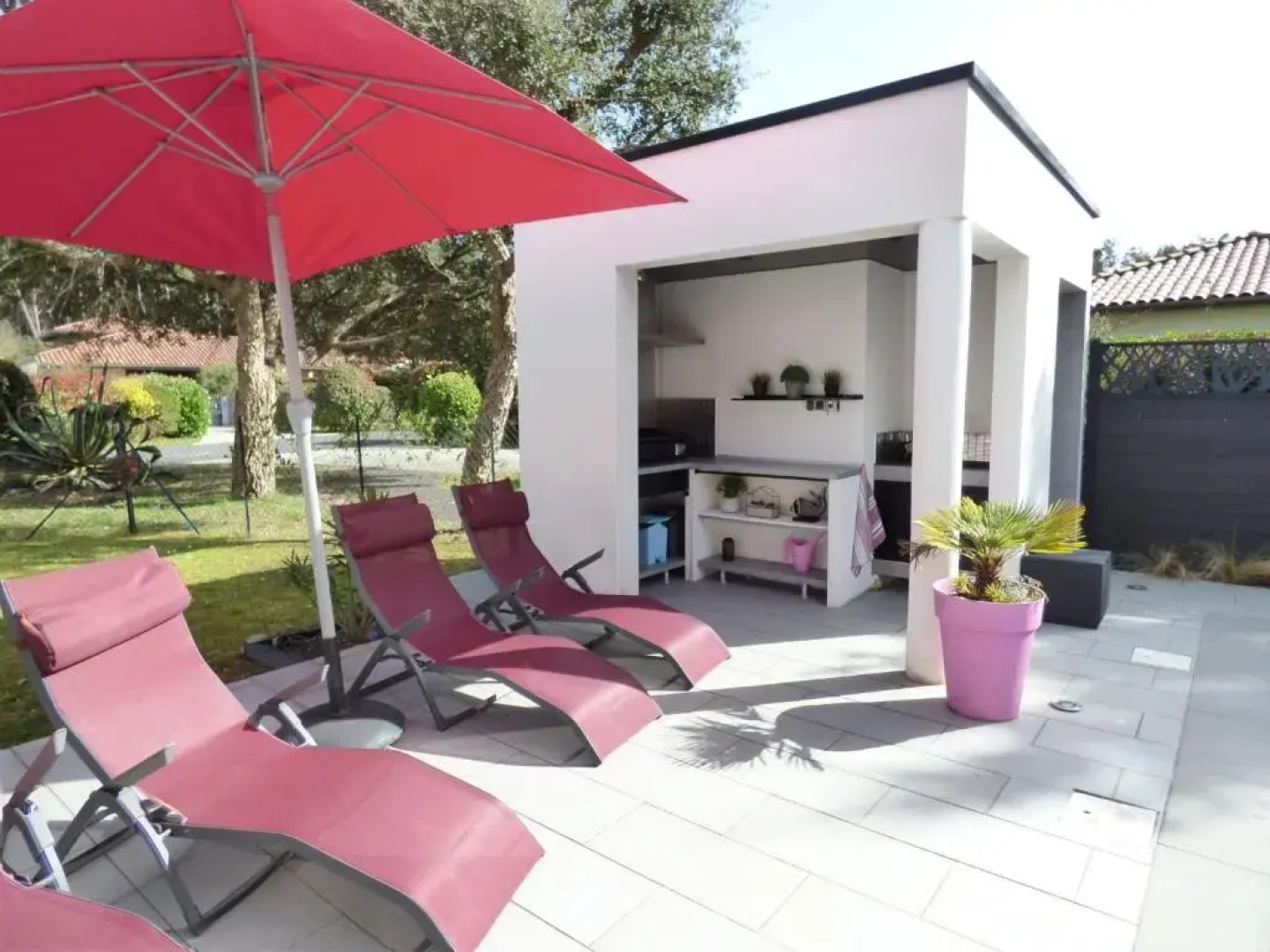 VILLA LUCIA, 8 PERS, au calme, proche plage à Vieux-Boucau