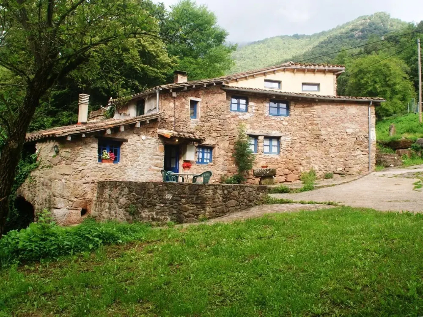 Quaint Holiday Home in Riudaura With Shared Pool