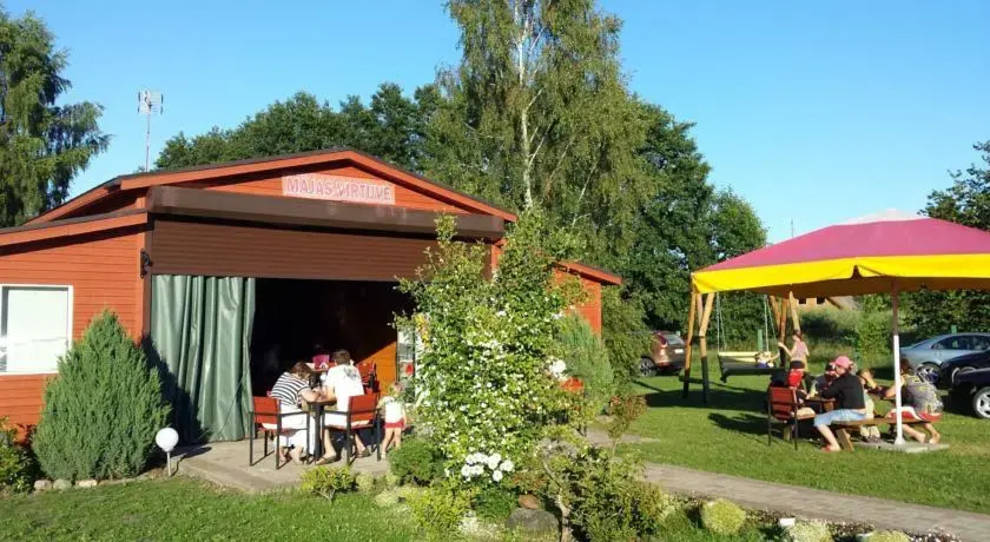 Kempings Stieres un Mājas Virtuve