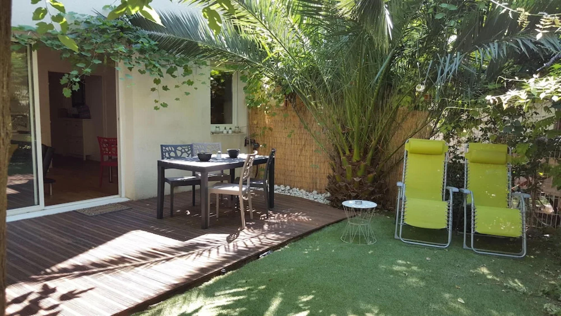 Appartement avec jardin Port Marianne