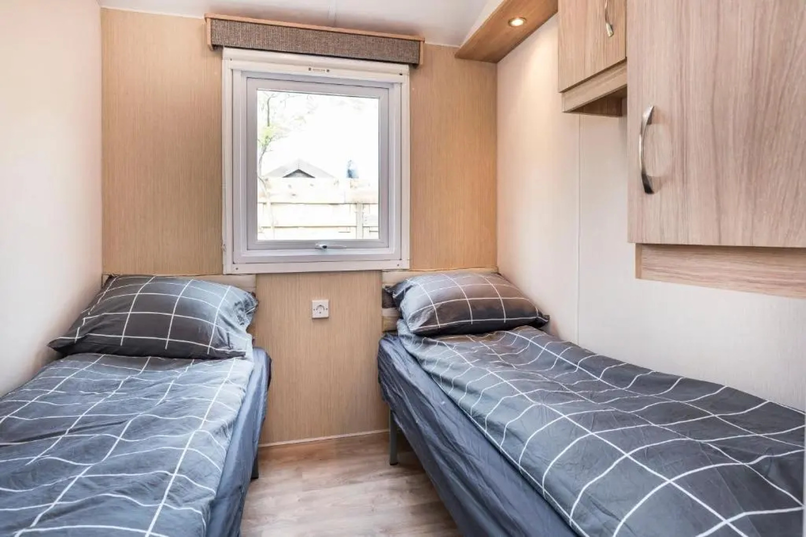 Chalet it Pompebled met wasmachine en droger en zwembad op camping