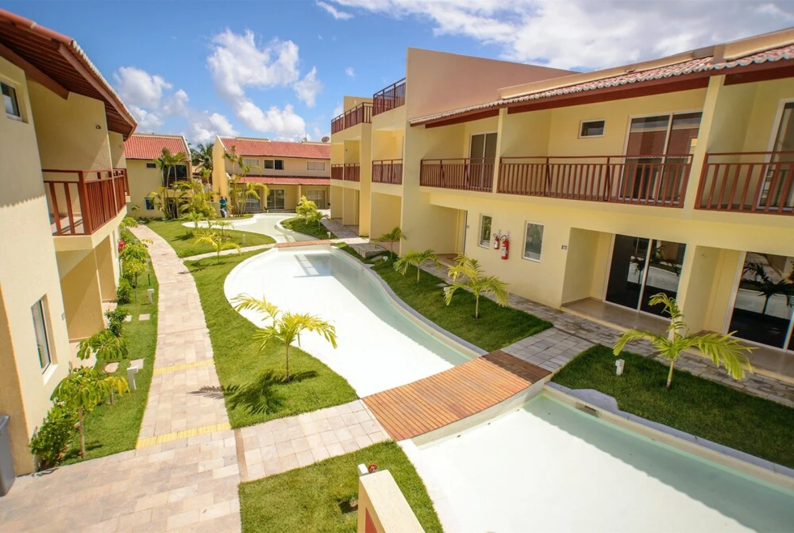 Confortável apart no Solar Água Pipa