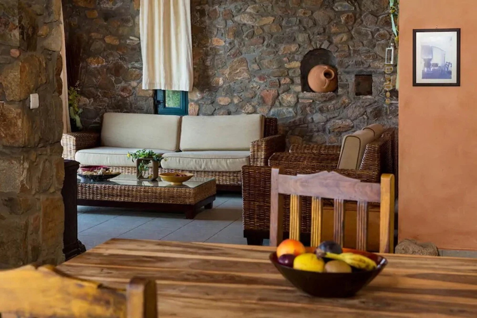 Villa Elafonisi Situated on the Edge of a Hill Just 200m Opposite the Beach