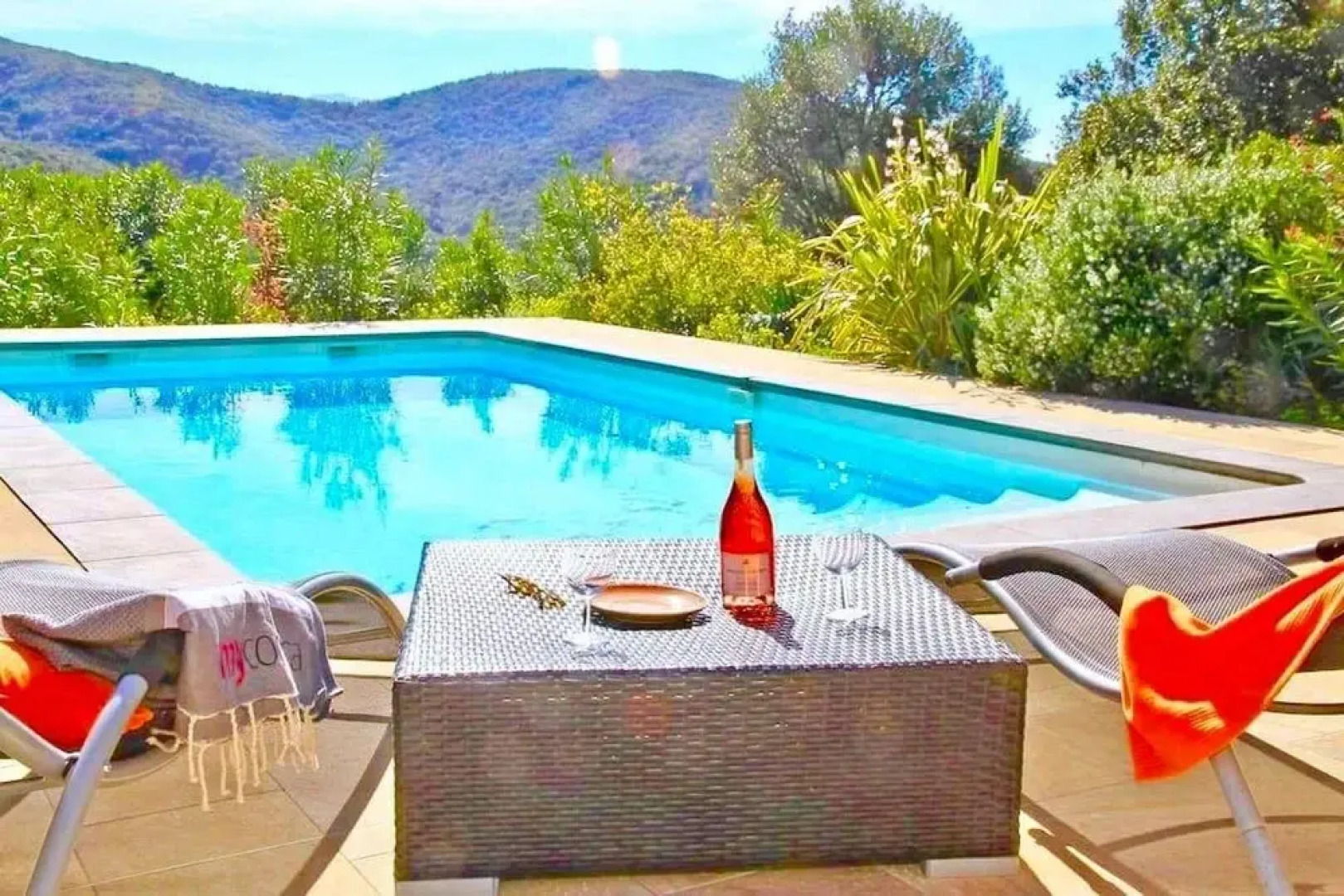 Villa With 4 Bedrooms in Farinole, With Wonderful Mountain View, Private Pool, Furnished Garden - 900 m From the Beach
