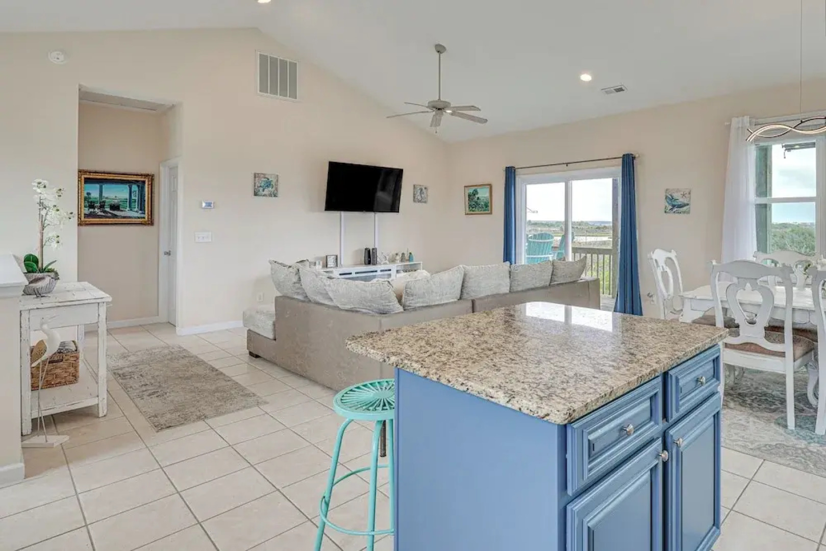 Walk to Surf City Beach: Ocean-view Home w/ Decks!